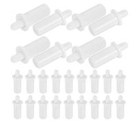 OSOLADY 40pcs Shutter Repair Pins Replacement Kit, Universal Plastic Louvers Staples for Plantation Window Shutter Fasteners, Home Window Repair Tool Set