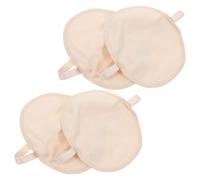 OSOLADY 4pcs Armpit Sweat Pads Washable Underarm Sweat Absorbent Pads for Women Armpits under Arms Patch
