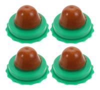 OSOLADY 4PCS Catnip Lollipop Vitamin Catnip Pudding Pet Snack for Kitten Tongue Exercise Molar Chew Bite Healthy Natural Edible Cat Treats Random Flavors