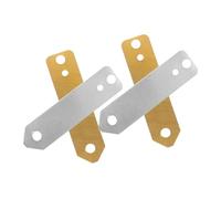 OSOLADY 4Pcs Copper and Zinc Electrode Strip for Fruit Battery Experiments Easy to Use Electroplating Experiment Electrode Strips Enhance Scientific Knowledge and Imagination