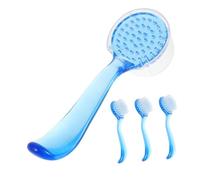 OSOLADY 4pcs Face Cleaning Brush Spa Quality Gentle Bristles Deep Pore Scrub for Skincare Suitable for Skin Types Random Color