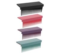 OSOLADY 4pcs Grips Combs for Flat Iron - Flat Iron Comb Attachment, Removable Clip On Straightener Accessory for Curl Hair Women Men