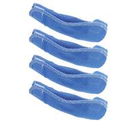 OSOLADY 4pcs Hard Hat Sweatband Cooling Sweatband Pva Material Easy Attachment and Removal Hook-and-loop Closure Sky-blue Sweat Absorbent Liners for Working in Wide Range of Professions