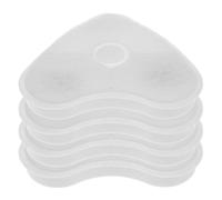 OSOLADY 4Pcs Heart-Shaped Pet Fountain Filter Replacement, High Iodine Activated Carbon + Ion Filter Core, Compatible with Cat and Dog Water Dispensers for Cleaner Drinking Water