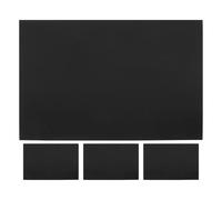 OSOLADY 4pcs Laser Engraving Aluminum Plates - A4 Metal Sheet Blanks for Nameplates DIY Artwork Sign Home Decor - 2mm Thin Engraving Supplies