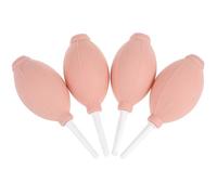 OSOLADY 4pcs Pink False Eyelash Dryer with One-Way Air Inlet Valve and Fast Drying Function, Rubber Material Lash Air Blower Suitable for Eyelash Extension Drying and Makeup Application