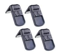 OSOLADY 4pcs Safety Cabinet Locks Strong Adhesive No-Drill Right Angle Drawer Latches for Proofing Refrigerator Microwave Oven Protection