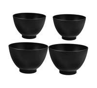 OSOLADY 4pcs Silicone Face Mask Mixing Bowls Stackable Diy Skincare Tools Versatile for Estheticians and Home Use Easy Clean Bowls for Facial Treatments