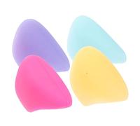 OSOLADY 4pcs Silicone Flute Thumb Rest Cushion Finger Pads for Wind Instruments Comfortable Soft Silicone Mats to Hand Posture and Suitable for Beginners and Professionals