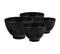 OSOLADY 4pcs Silicone Mask Mixing Bowls for DIY with Large 450ml and Middle 250ml Bowls, Stackable for Beauty Applications and Skincare Routine
