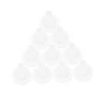 OSOLADY 50pcs Small Silicone Pet Pacifiers Feeding Nipples for Puppies Kittens Rabbits Soft Natural Feel and Travel Friendly Easy to Clean Animal Bottle Replacement Accessory