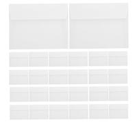 OSOLADY 50pcs White A2 Self Seal Paper Envelopes with Double Adhesive Layers for Wedding Invitations and Greeting Cards, Clean Surface for Easy Writing and Damage Protection