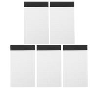 OSOLADY 5pcs A7 Mini Dotted Paper Notepad Set, Dot Grid Sticky Memo Pads for Office and Home Use, Small Self-stick Notes for Annotating and Reminders