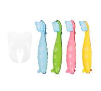 OSOLADY 5pcs Large Toothbrush & Tooth Balloons for Party Decoration - Easy Inflation Balloons for School Activity Birthday Party Decorations