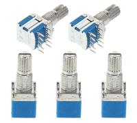 OSOLADY 5pcs Mini Rotary Encoder Switch with Metal Iron Body, Reliable Code Circuit Switching for Electronic Devices and DIY Projects, Compact Digital Potentiometer Encoder Module