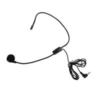 OSOLADY 5pcs Portable Condenser Microphone Set with High Sensitivity Wired Headset and Collar Microphone for Public Speaking and Teaching, Metal and Plastic Material for Tour Guides
