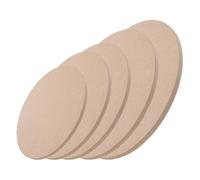OSOLADY 5pcs Pottery Wheel Bats Density Boards 11cm-20cm Balanced Clay Sculpture Bases Ceramic Craft Drying Mats for Pottery Making and Clay Sculpting