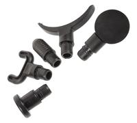 OSOLADY 5pcs Replaceable Massager Head Adapter Set for Portable Massage Device, Plastic Material and Big U Shape Attachments, Easy to Store and Speeds for Fitness Personnel