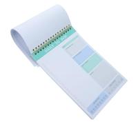 OSOLADY 60 Sheets/notepad Tear off Notepad Portable Planner A5 Smooth Writing Experience Nonstick Design Well Designed Chart for Office Activity Planning