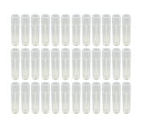 OSOLADY 60pcs Refillable Lip Balm Empty Container Tubes for DIY Lipstick and Lip Care, Safe and Reusable Pp and Pet Material, Compact Size for Travel and Easy to Put in Cosmetic Bag