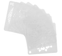 OSOLADY 64pcs Portable Painting Stencils Mandala Templates with Washable Surface Easy to Wipe Pet Material for Painting on Canvas and Crafting