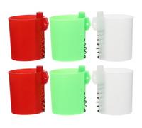 OSOLADY 6pcs Abs Bait Thrower Gear Bait Cage for Carp Fishing Trap | Outdoor Fishing Supply, Practical Design, Particularly Light Build, Fishing Enthusiasts, Lure Basket Holder