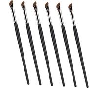 OSOLADY 6Pcs Angled Eyeliner Concealer Brush Flat Makeup Brushes for Eye Shadow Application Ergonomic Design for Effortless Makeup for Women