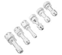 OSOLADY 6pcs Explosionproof Vent Tubes for Pressure Cooker Replacement Aluminum Alloy Safety Valves with Precise Vent Design Kitchen Pressure Pot Accessories Compatible with Multiple