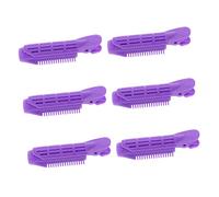 OSOLADY 6pcs Hairdressing Curlers and Hair Curling Clips Root Lifting Wave Styling Tools for Women Diy Hair Volumizing Accessories for Home and Salon Use
