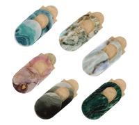 OSOLADY 6pcs Marble Pattern Webcam Privacy Covers Ultra-thin Protective Lens Caps for Phones Laptops and Tablets Safeguard Personal Privacy from Access Easy to Install and Use