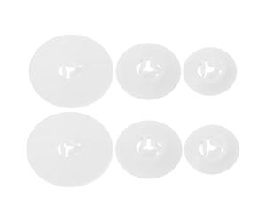OSOLADY 6pcs Sewing Machine Spool Pin Cap Set Plastic Replacement Caps for Brother Home and Embroidery Machines with Large, Medium, Small Sizes for Thread Control