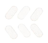 OSOLADY 6pcs Sheepskin Violin Bridge Pads for E String Protection and Stable Positioning, Beige Bridge Protector for Violin Suitable for Concerts and Practice Sessions