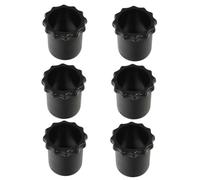 OSOLADY 6pcs Silicone Slip Covers for Wireless Microphone Bottom Rod Sleeve Handheld Mic Protection Covers for Recording Studio Use