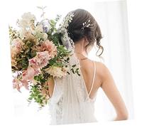 OSOLADY 6pcs Wedding Hairpin Bridal Hair Accessories Pearl and Rhinestones Hairpins for Women