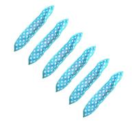 OSOLADY 6pcs Women Hair Curler Sponge Roller Curling Headband Diy Hairstyling Tool for Short Hair Thin Heatless Curlers for Travel Use