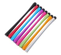 OSOLADY 8 Pcs Slim Waist Touch Stylus Pens for Smartphone and Electronic Devices, Flexible Silicone and Metal Body, Capacitive Pen Tips for Touch Screens, for Tablets and Random Color