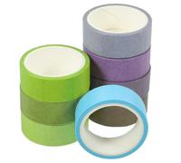 OSOLADY 8 Rolls Washi Tape Stickers for Graduation W asy to Cut No Residue Journal Tape Stylish Notebooks Hand Account Books Decoration