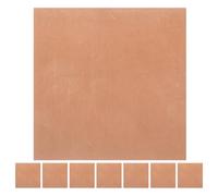 OSOLADY 8 Sheets Copper Sheets Copper Plate Easy to Carry Easy to Operate Precision Machining Processes Jewelry Making Craft