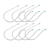 OSOLADY 8pcs Electric Heating Curling Clips for U-shaped Hair Curlers Hot Roller Securing Clamps Lightweight Replacement Clips for Diy Hairstyling at Home