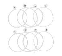 OSOLADY 8Pcs Nylon Ukulele Strings Replacement Pack for Tenor and Soprano Ukuleles with Spare Strings for Performance and Learning