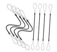 OSOLADY 8pcs Stylus Tether Elastic Straps Plastic Spring Cord Holders for Touch Pens Secure Pen Holders for School Office Travel