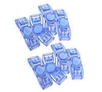 OSOLADY 8pcs Swim Goggle Buckle Swim Goggles Clip Universal PC Blue Adjustable Replacement Clips