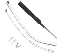 OSOLADY Acrylic Eyeglasses Arms Replacement Glasses Legs 1 Pair with Stylish Fashion Texture to Ear Pressure and Prevent Rubbing, Universal Fit for Eyeglass Repair