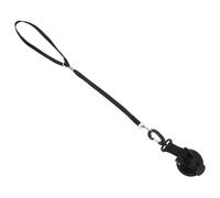 OSOLADY Adjustable Dog Bathing Tether with Suction Cup for Pet Grooming Tubs, Soft and Comfortable Nylon Rope, Timesaving Convenience for Bathing Cats and Dogs, Black