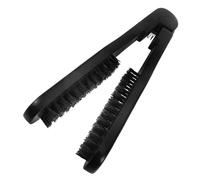 OSOLADY Anti-static Clamp Hair Brush Double-sided Bristle Comb Hair Styling Tool for Women Smooth Frizz Naturally for Curling and Smoothing
