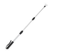 OSOLADY Attic Ladder Pull Down Hook Kit with Extendable 21-43 Inch Aluminum Alloy Telescoping Pole Heavy Duty Metal Hook for Plasterboard and Attic Doors Space-Saving Design