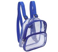 OSOLADY Backpack Small Mini PVC Waterproof Travel Rucksack Casual Daypack for Boys and Girls and Adults Beach Stadium Approved Outdoor Activity Bag