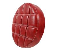 OSOLADY Bar Stool Replacement Seat Pu Cushion round Stool Seating Part Soft Sponge Pad Wine Red Suitable for Kitchen Bar Bistro Chairs