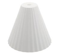 OSOLADY Barrel Metal Lampshade - Iron Cone Lamp Shade - Industrial Metal Pendant Light Cover - Candle Warmer & Wax Melt Lighting Bulb Guard, 10mm Hole Diameter