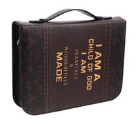 OSOLADY Bible Bag: Buddhist Scriptures Pouch Jewelry Storage Bag Book Cover for Travel Home Office - Present Box Packaging for Men and Women